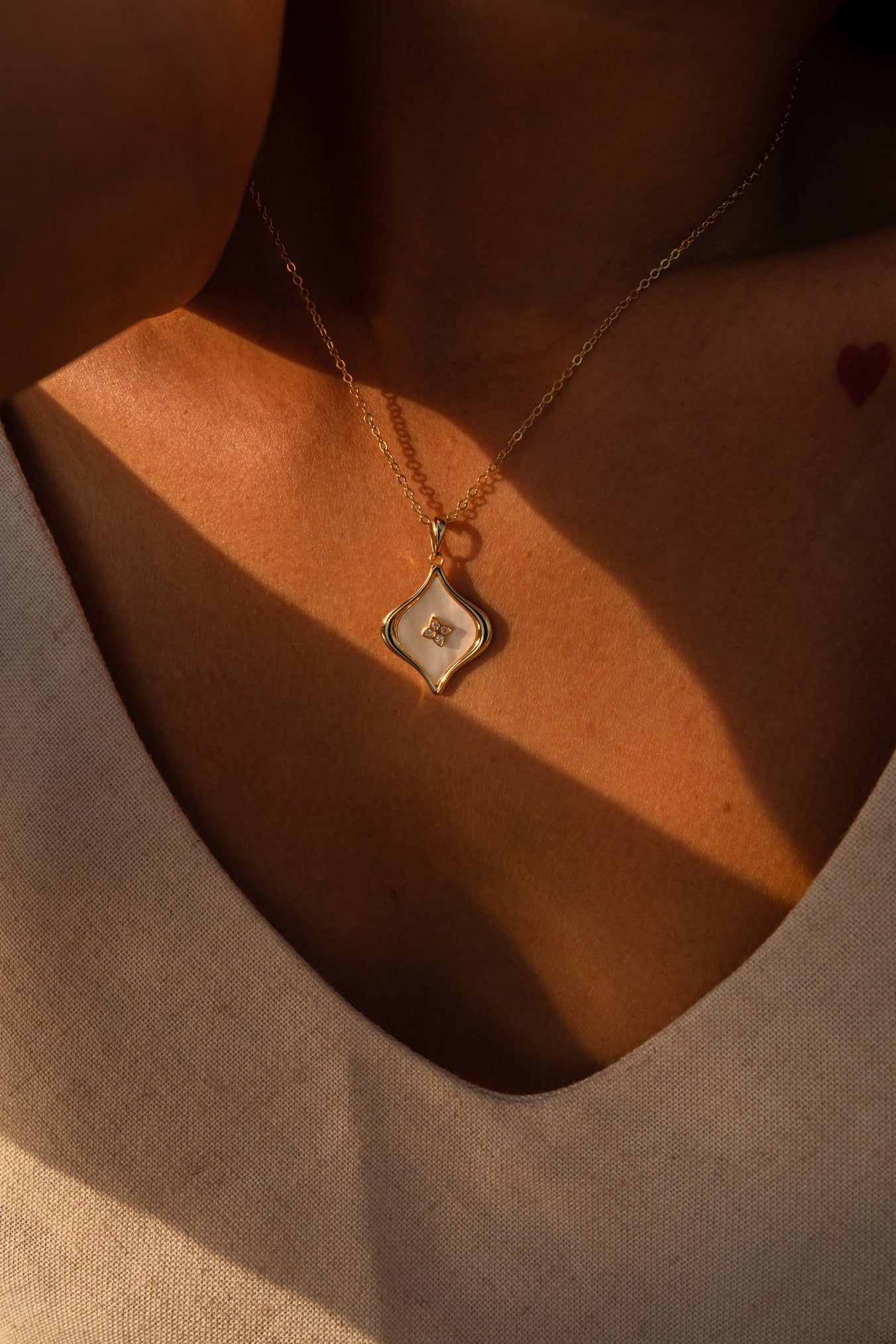 Elysian Bloom Necklace-Gold