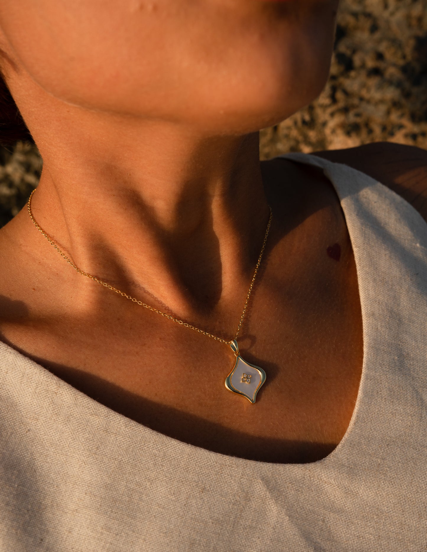 Elysian Bloom Necklace-Gold