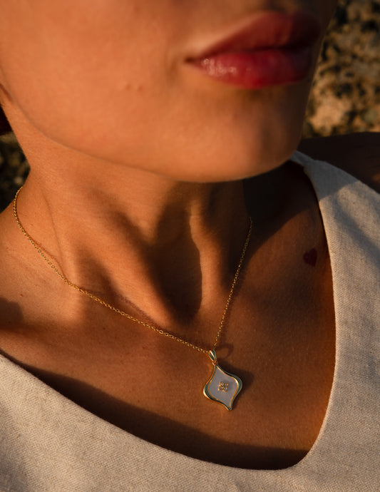 Elysian Bloom Necklace-Gold